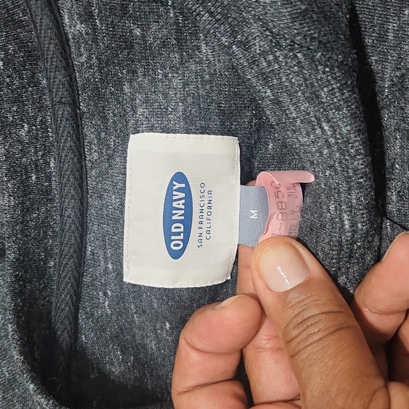 Old Navy gray and tan speck sweater large - Picture 3 of 3